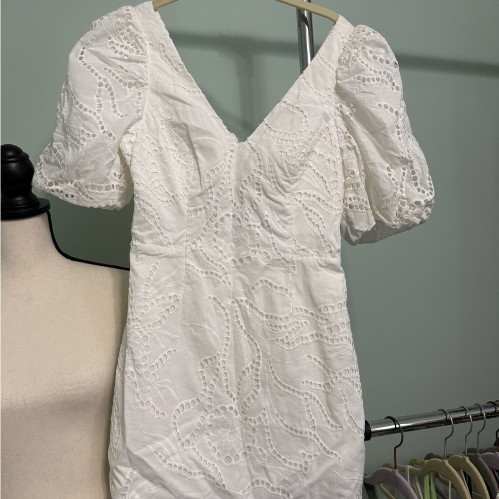 Lilly Pulitzer Resort White Eyelet Romper